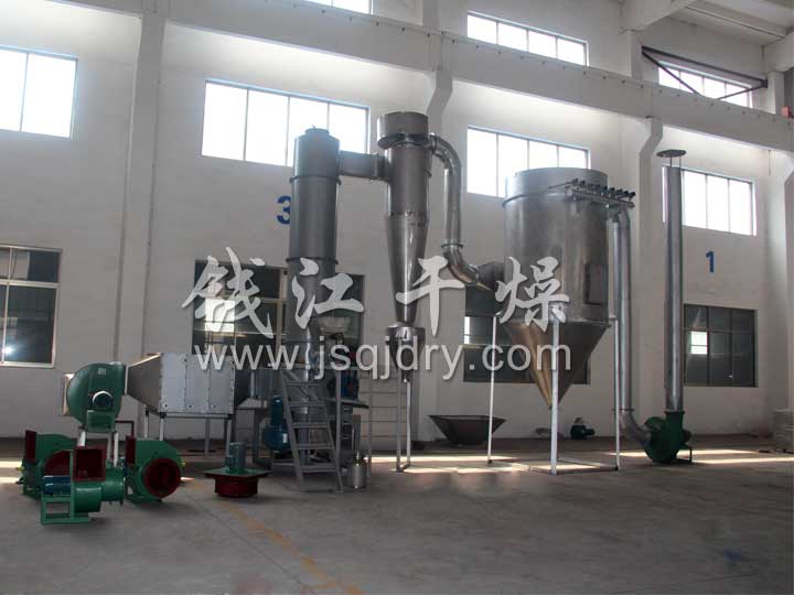 XSG系列旋轉(zhuǎn)閃蒸干燥機